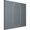 Ekena Millwork 24-in. W x 48-in. H Dublin Panel Moulding Kit Single Panel PMLKDU24X48A - alternate 4